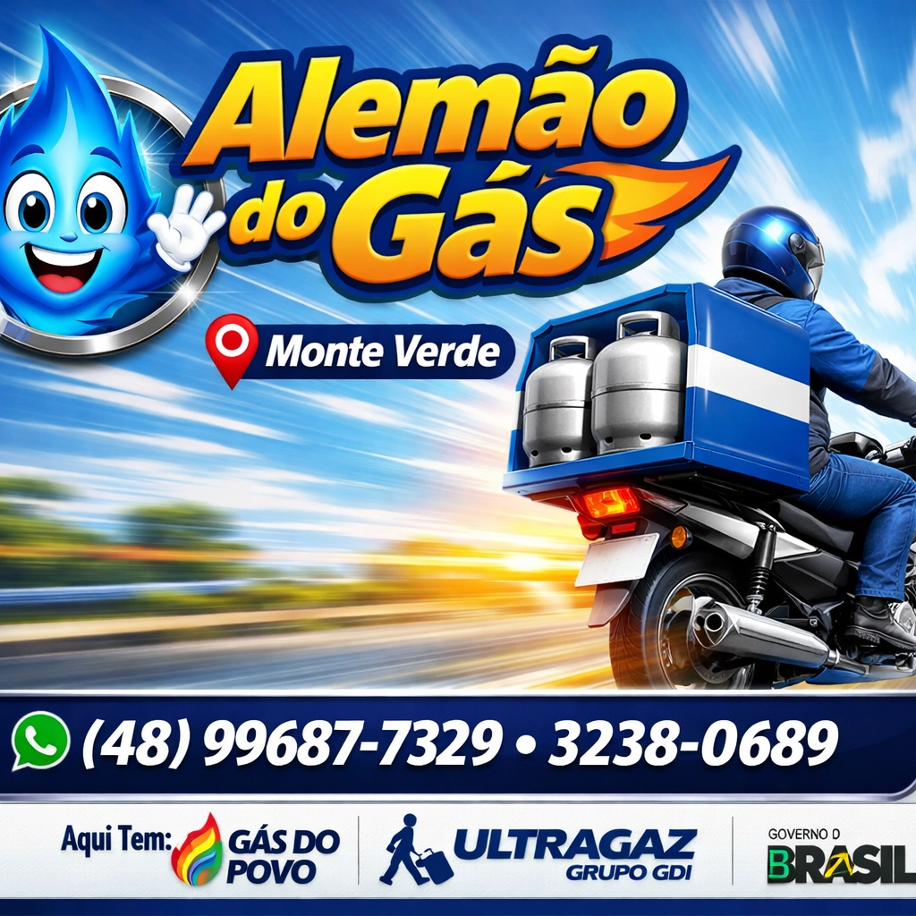 O seu gás está a caminho! 💨