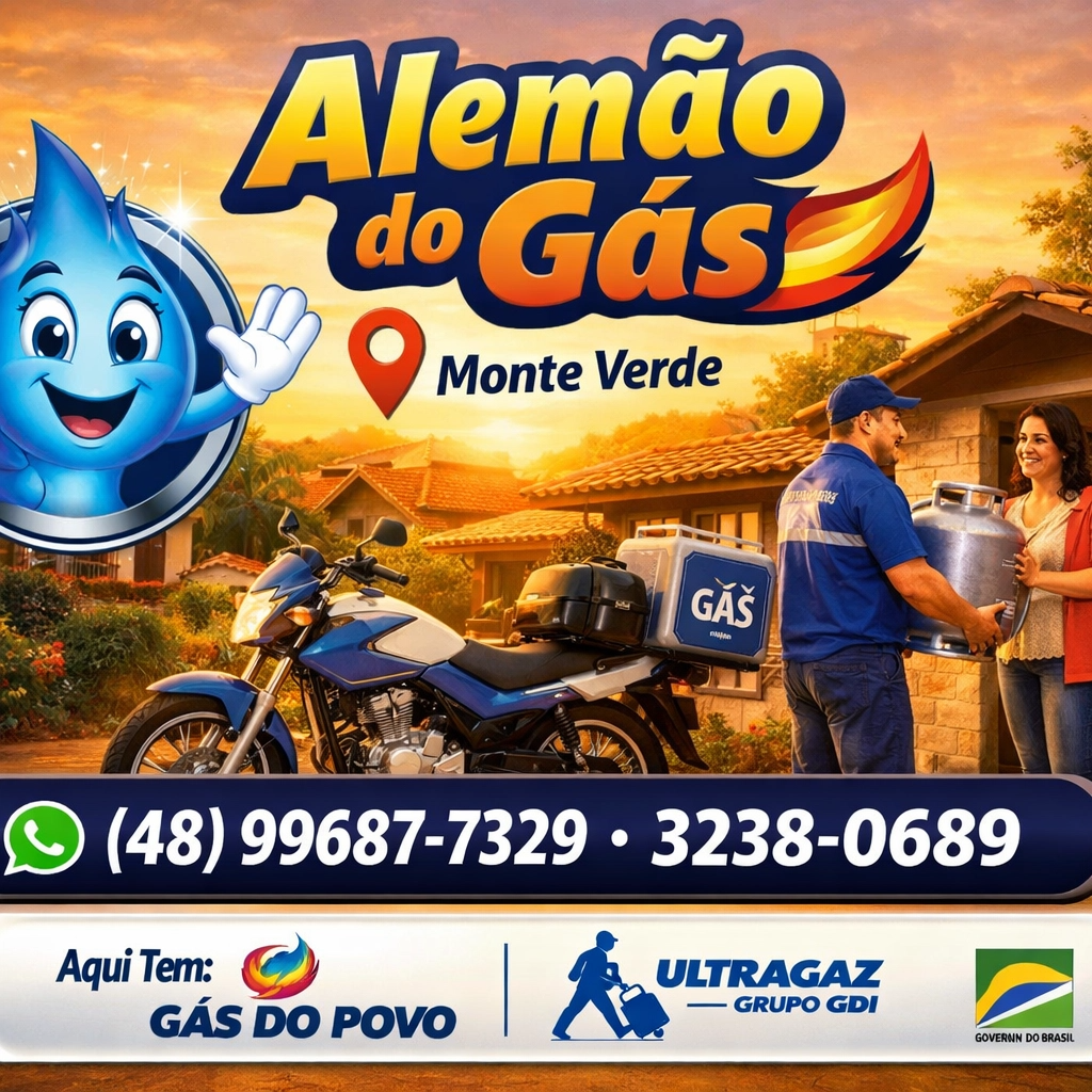 O seu gás está a caminho! 💨